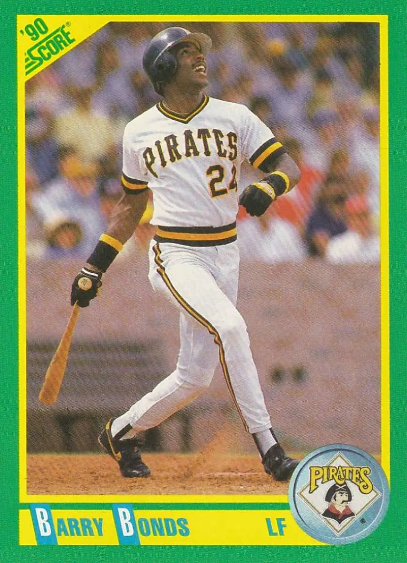 1990 Score #4 Barry Bonds EX Excellent Pittsburgh Pirates Baseball Card - Baseball Card Single