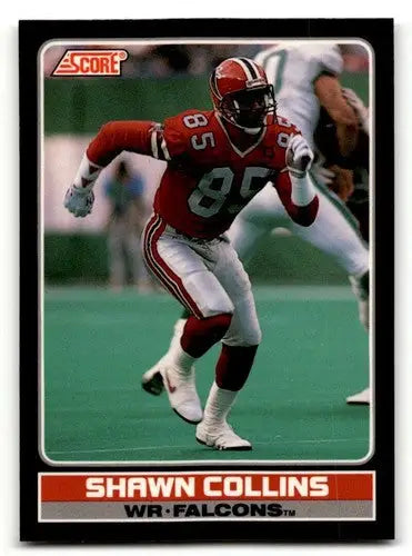 1990 Score #4 Shawn Collins Atlanta Falcons Football Cards EX/NM ID:62184 - Football Card Single