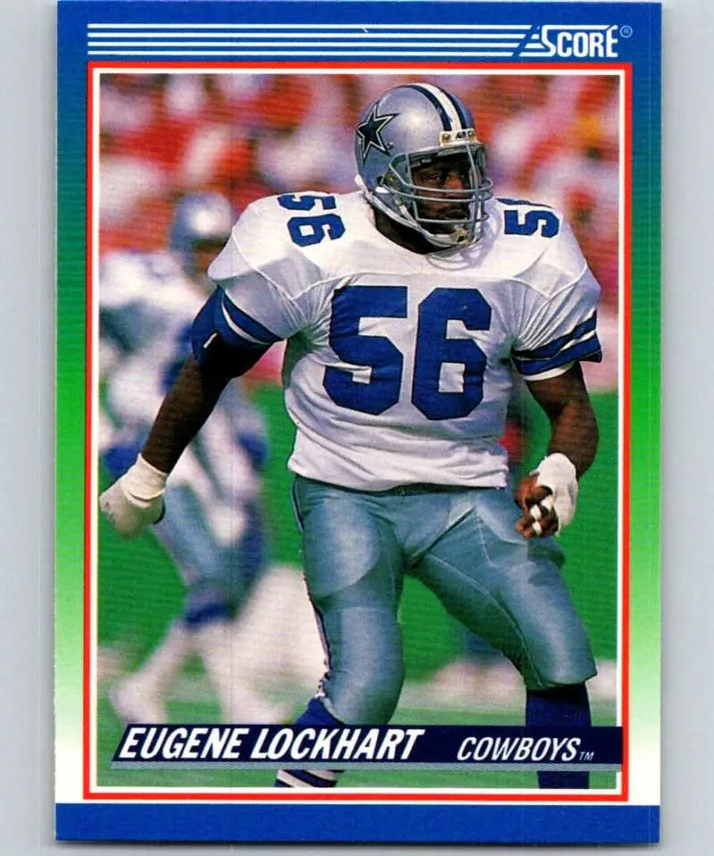 1990 Score #402 Eugene Lockhart NM-MT Dallas Cowboys Football Card - Football Card Single
