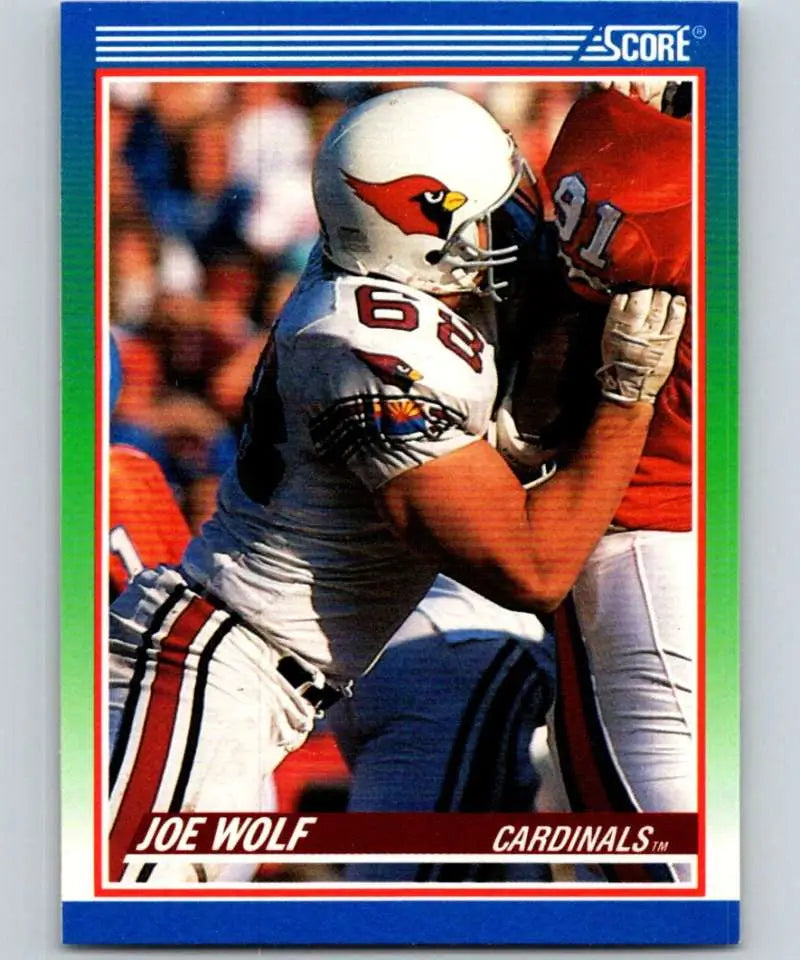 1990 Score #412 Joe Wolf NM-MT Phoenix Cardinals Football Card - Football Card Single