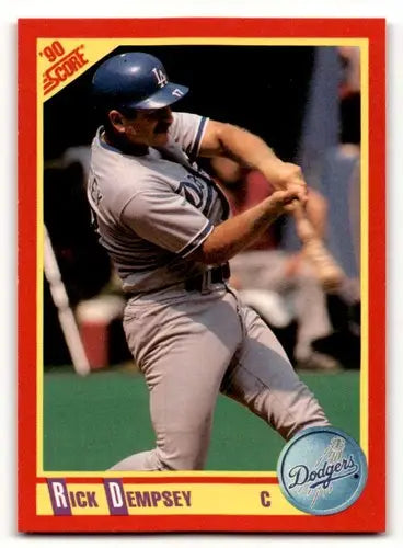 1990 Score #414 Rick Dempsey ID:46419 - Baseball Card Single