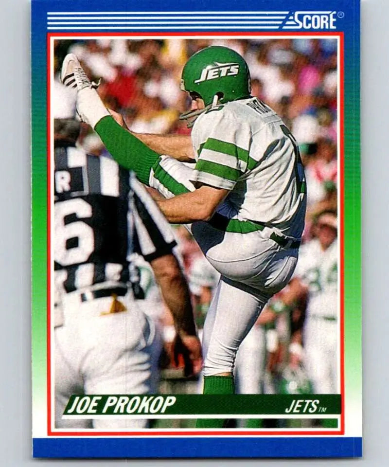 1990 Score #416 Joe Prokop NM-MT RC Rookie New York Jets Football Card - Football Card Single