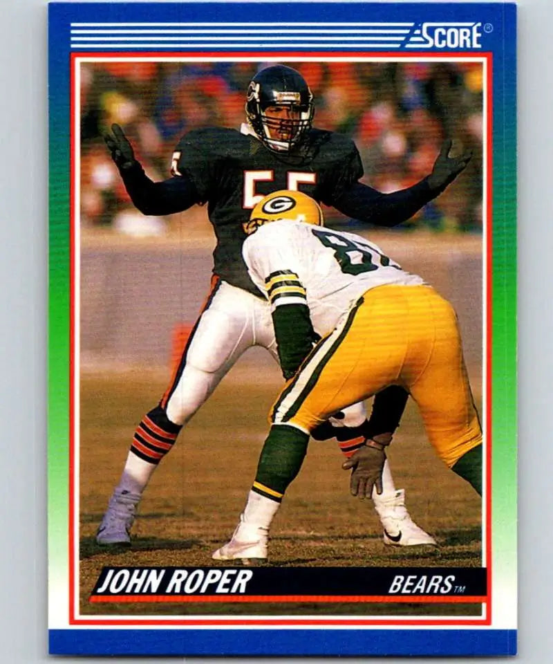 1990 Score #422 John Roper NM-MT RC Rookie Chicago Bears Football Card - Football Card Single