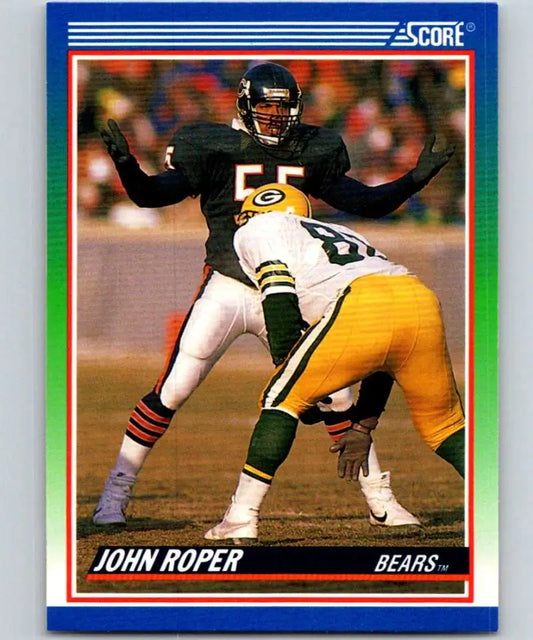 1990 Score #422 John Roper NM-MT RC Rookie Chicago Bears Football Card