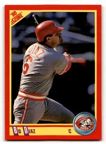 1990 Score #434 Bo Diaz ID:46417 - Baseball Card Single