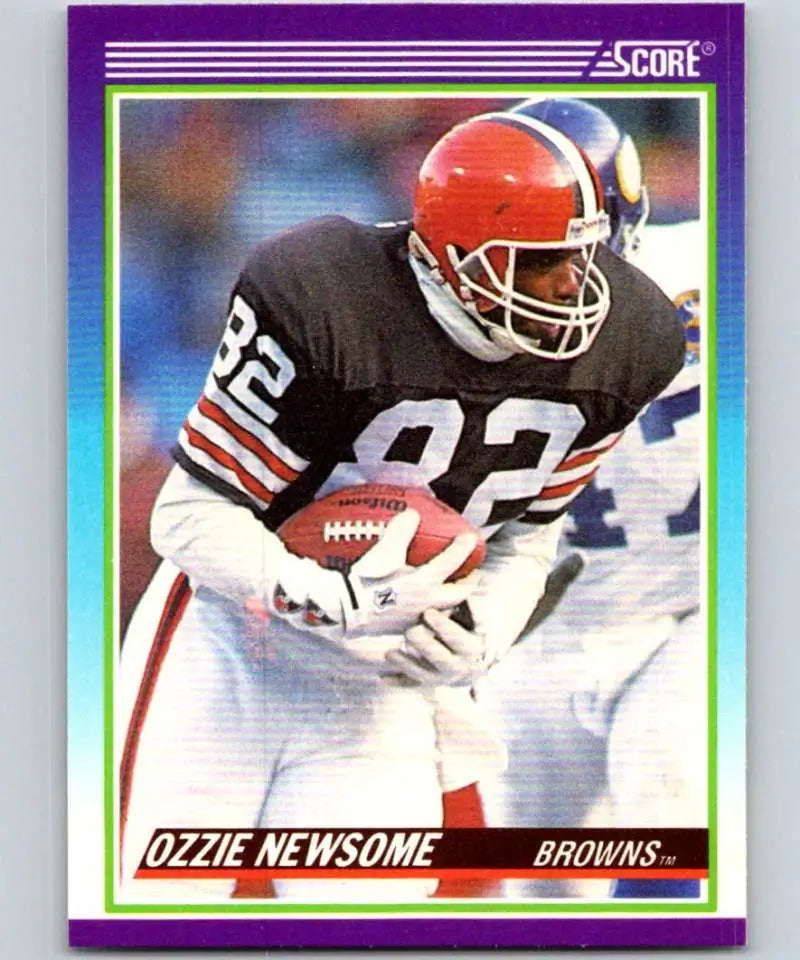 1990 Score #443 Ozzie Newsome NM-MT Cleveland Browns Football Card - Football Card Single