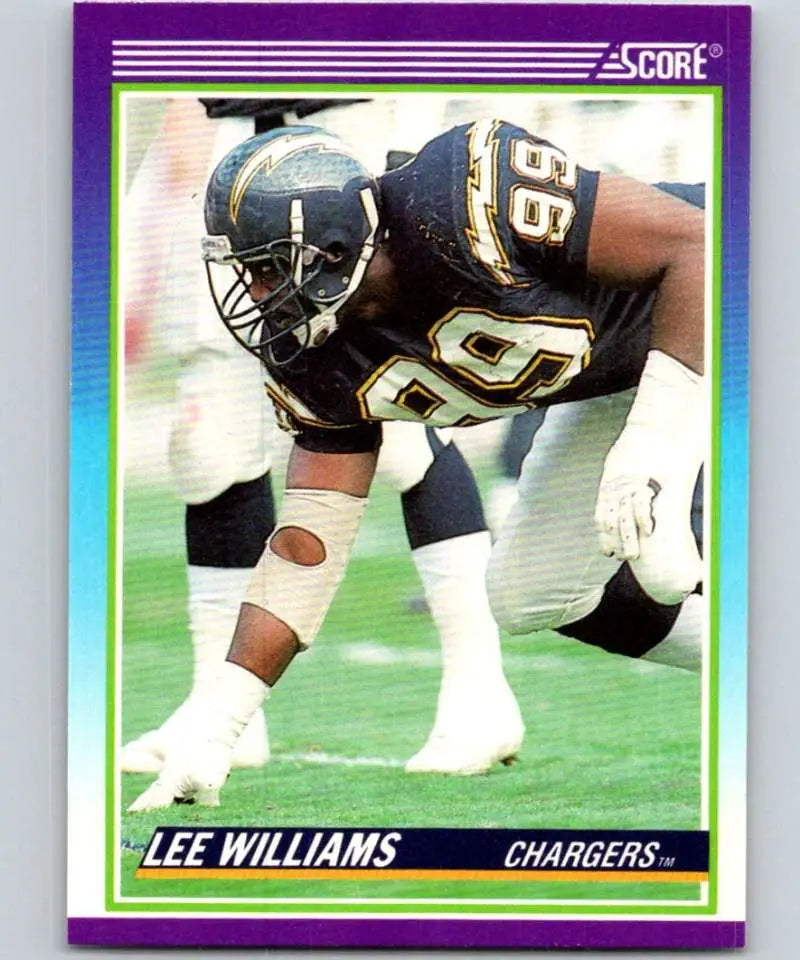1990 Score #446 Lee Williams NM-MT San Diego Chargers Football Card - Football Card Single