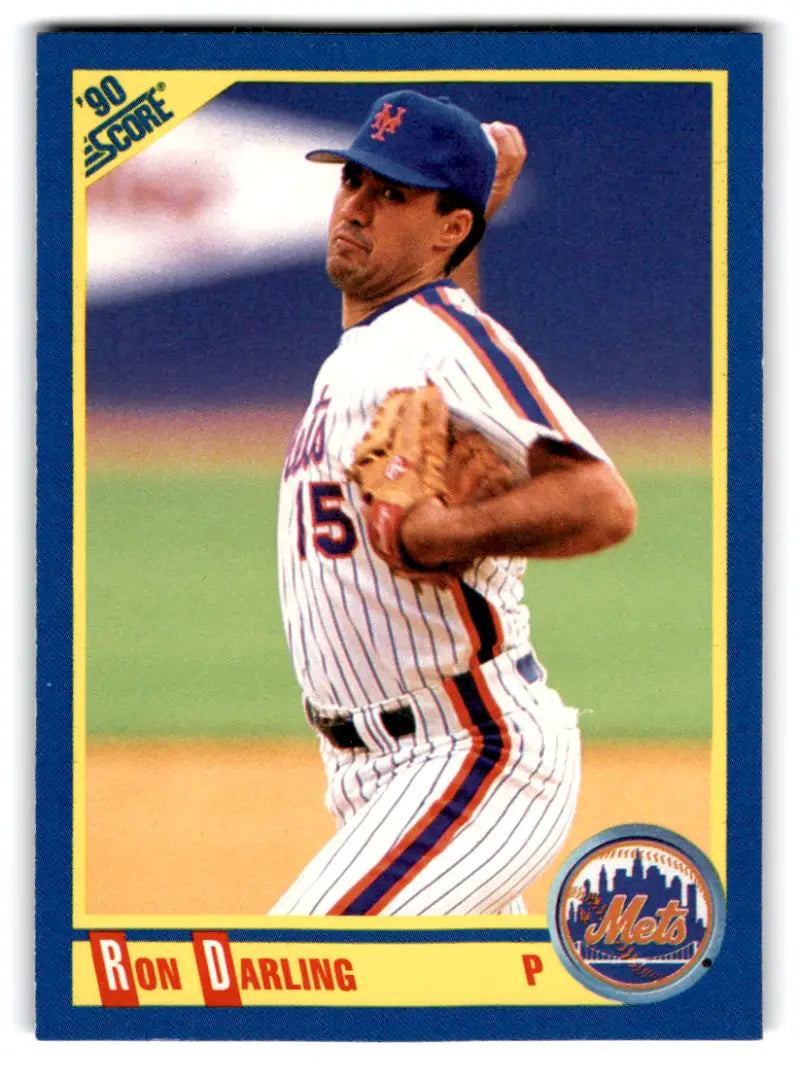 1990 Score #446 Ron Darling NM-MT Mets ID:70048 - Baseball Card Single
