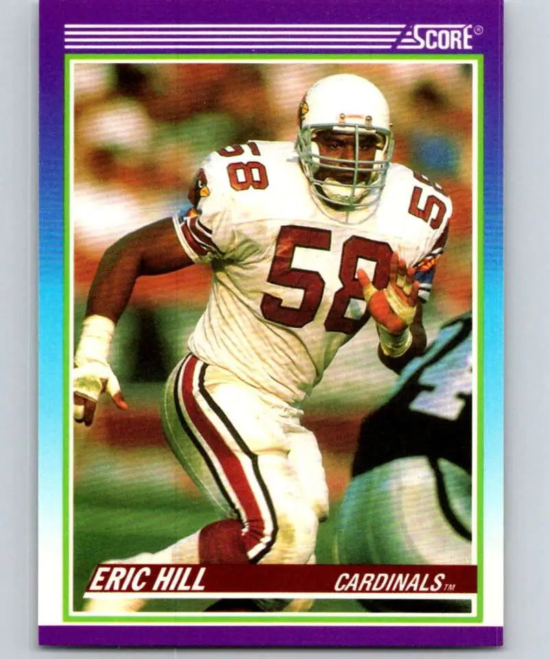1990 Score #452 Eric Hill NM-MT Phoenix Cardinals Football Card - Football Card Single