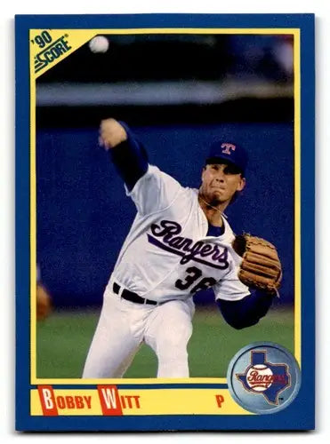 1990 Score #457 Bobby Witt ID:46873 - Baseball Card Single