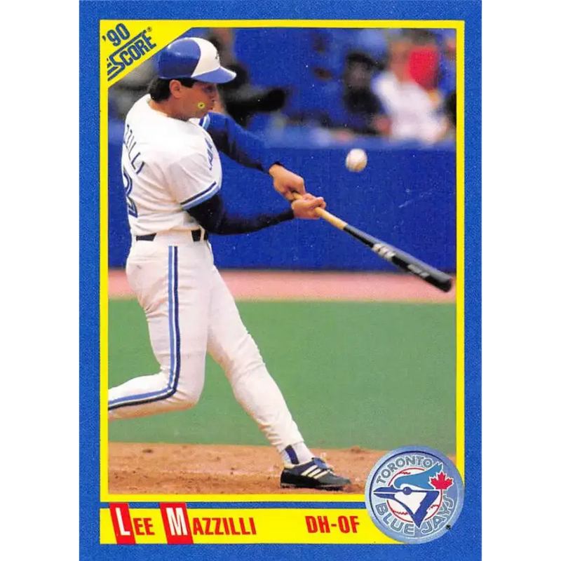 1990 Score #459 Lee Mazzilli NM-MT Toronto Blue Jays Baseball Card - Baseball Card Single
