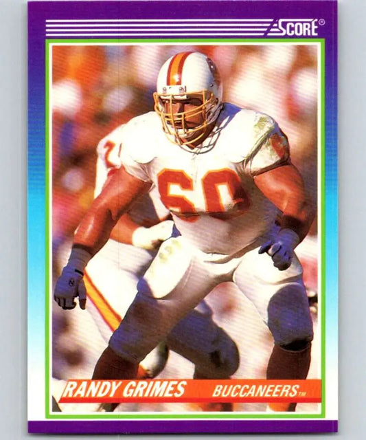 1990 Score #460 Randy Grimes NM-MT Tampa Bay Buccaneers Football Card