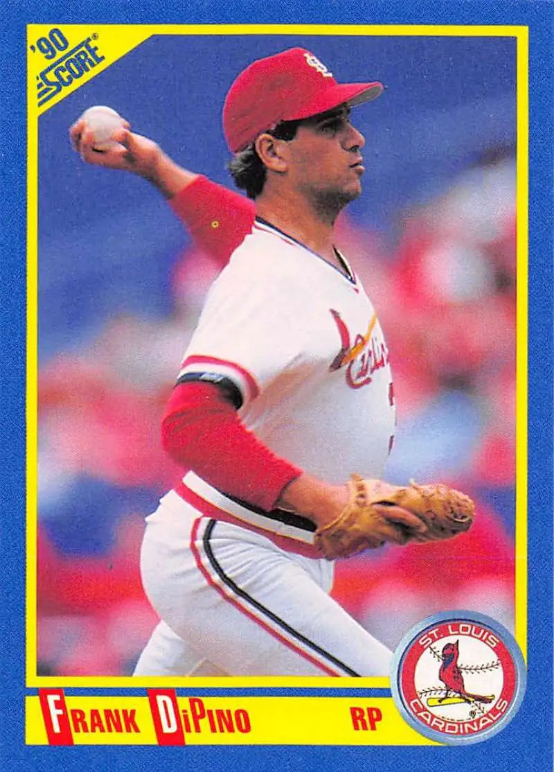 1990 Score #462 Frank DiPino EX Excellent St. Louis Cardinals Baseball Card - Baseball Card Single