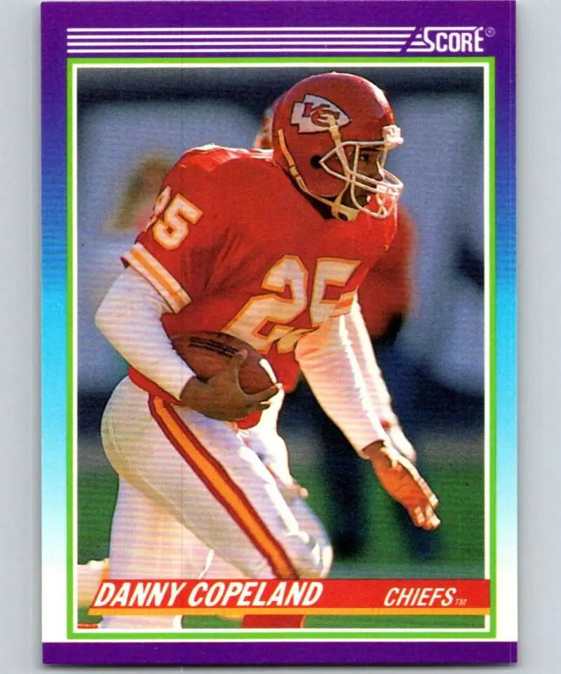 1990 Score #464 Danny Copeland NM-MT RC Rookie Kansas City Chiefs Football Card - Football Card Single