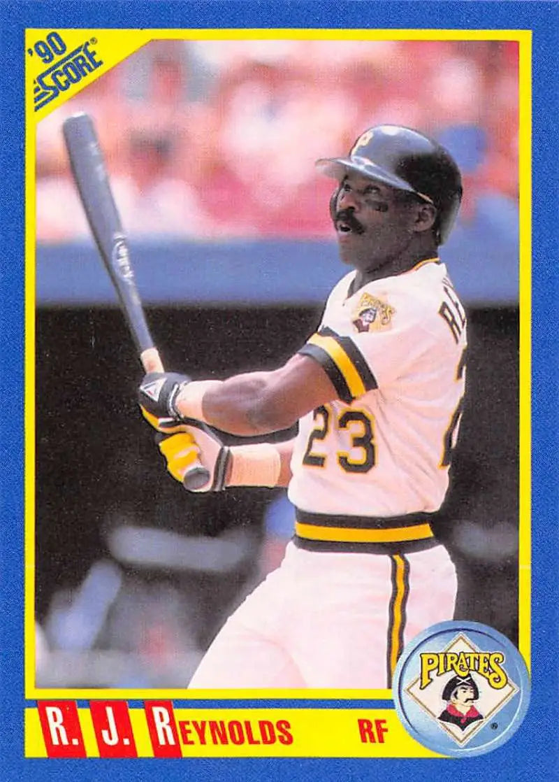 1990 Score #469 R.J. Reynolds EX Excellent Pittsburgh Pirates Baseball Card - Baseball Card Single