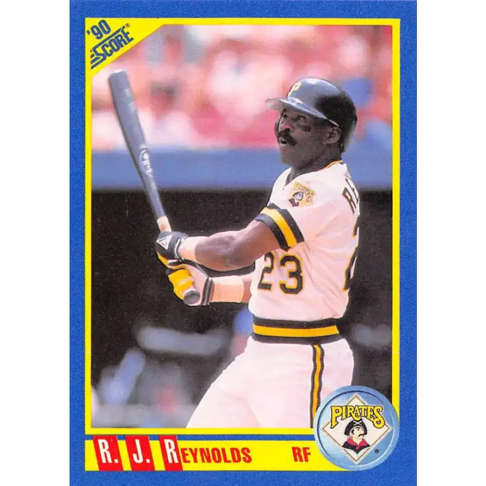 1990 Score #469 R.J. Reynolds NM-MT Pittsburgh Pirates Baseball Card - Baseball Card Single