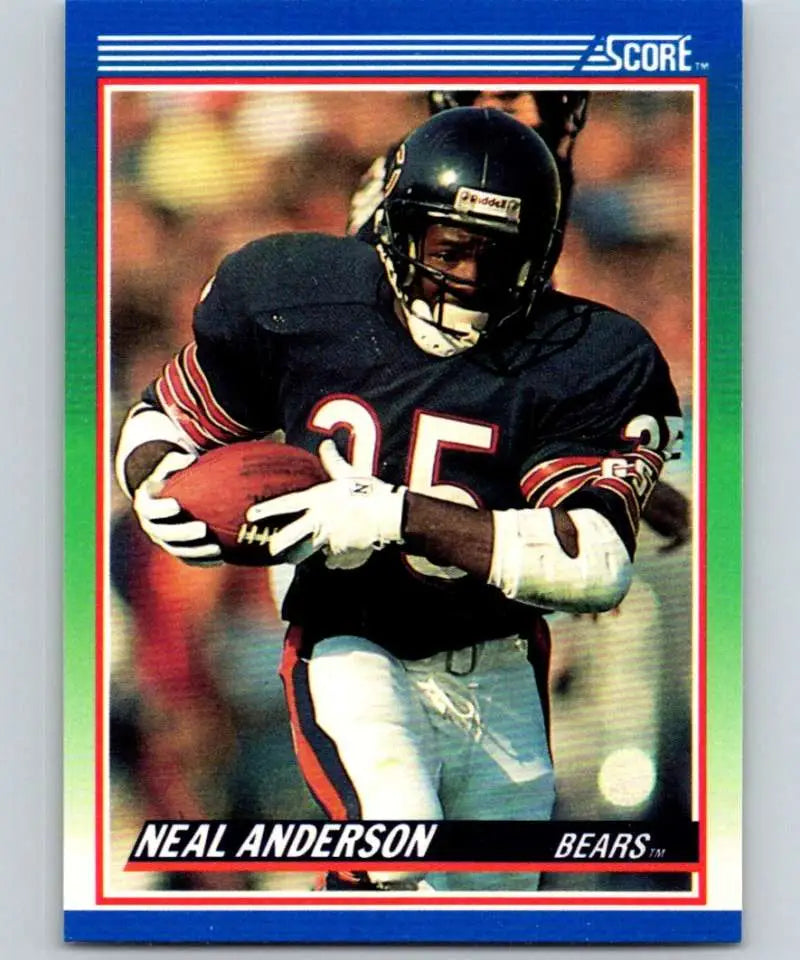 1990 Score #47 Neal Anderson NM-MT Chicago Bears Football Card - Football Card Single