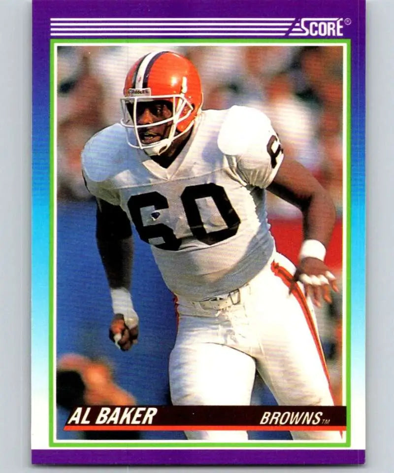 1990 Score #479 Al Baker NM-MT Cleveland Browns Football Card - Football Card Single