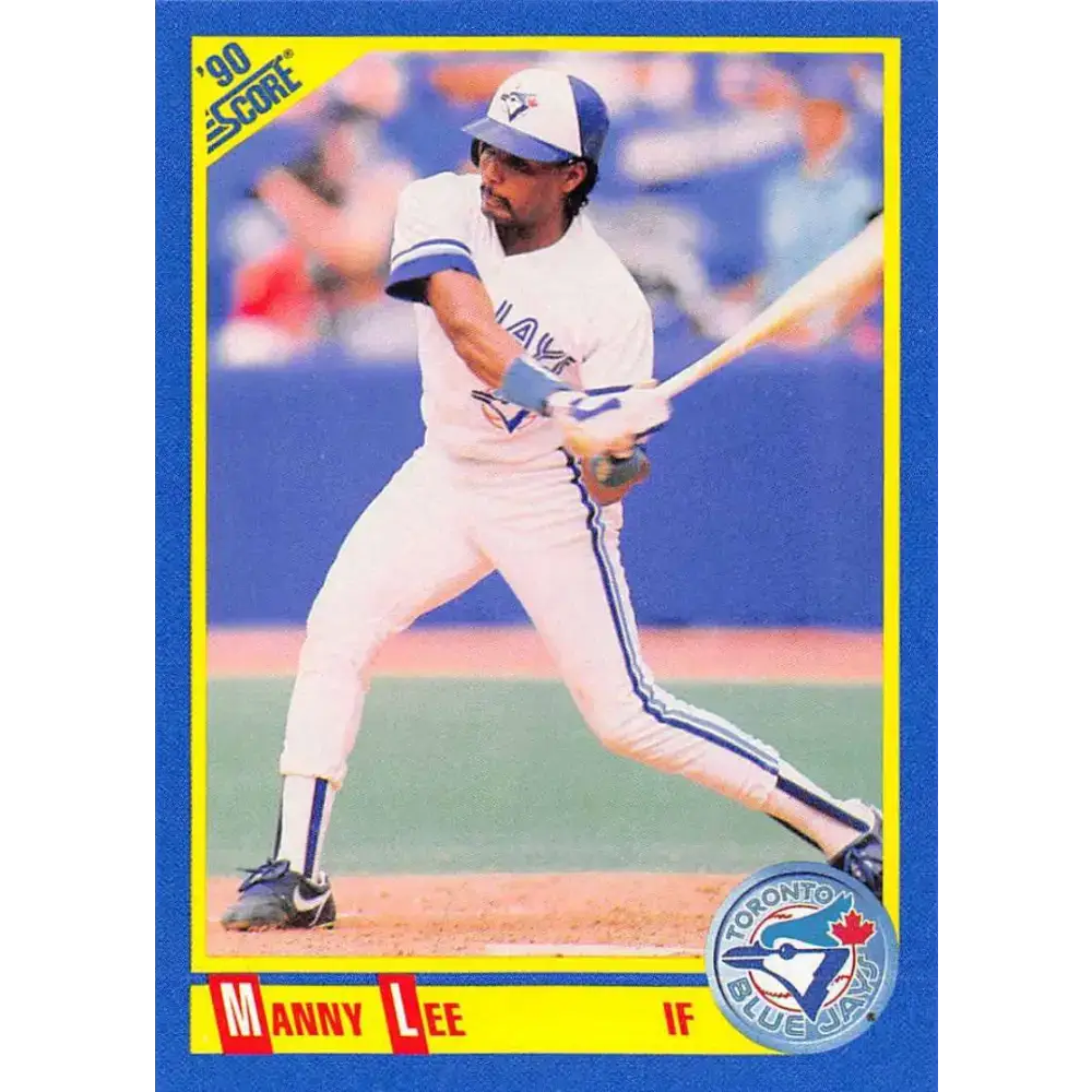 1990 Score #482 Manuel Lee NM-MT Toronto Blue Jays Baseball Card - Baseball Card Single