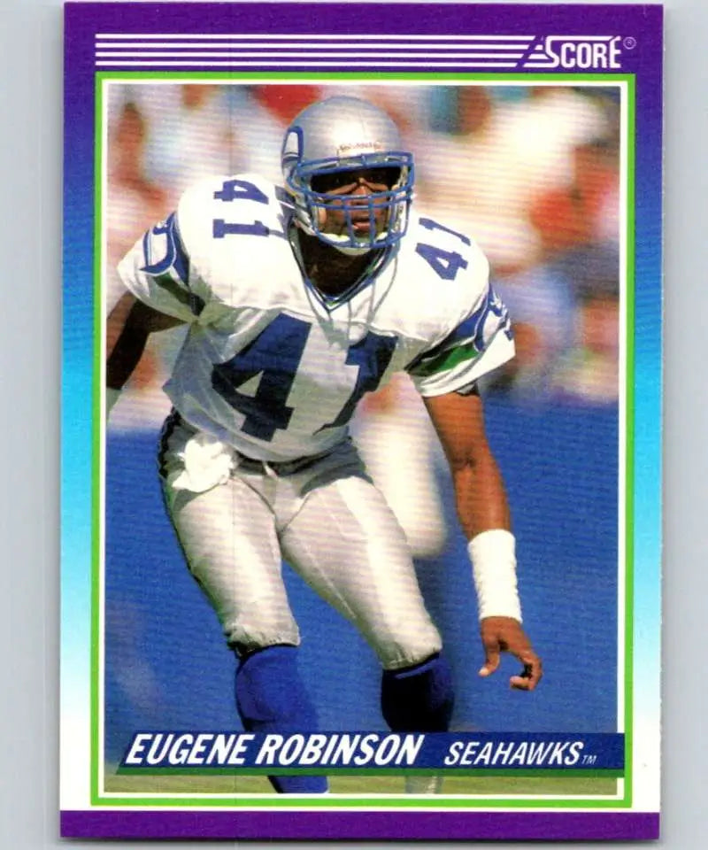 1990 Score #483 Eugene Robinson NM-MT Seattle Seahawks Football Card - Football Card Single
