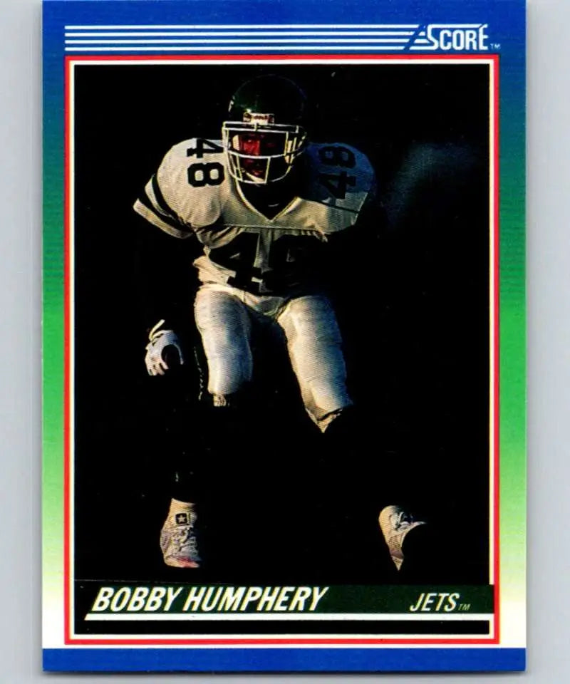 1990 Score #49 Bobby Humphery NM-MT New York Jets Football Card - Football Card Single