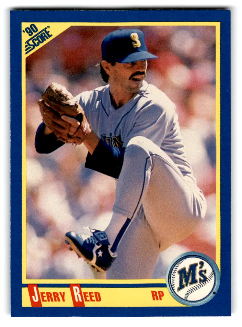 1990 Score #492 Jerry Reed NM-MT Mariners ID:70022 - Baseball Card Single