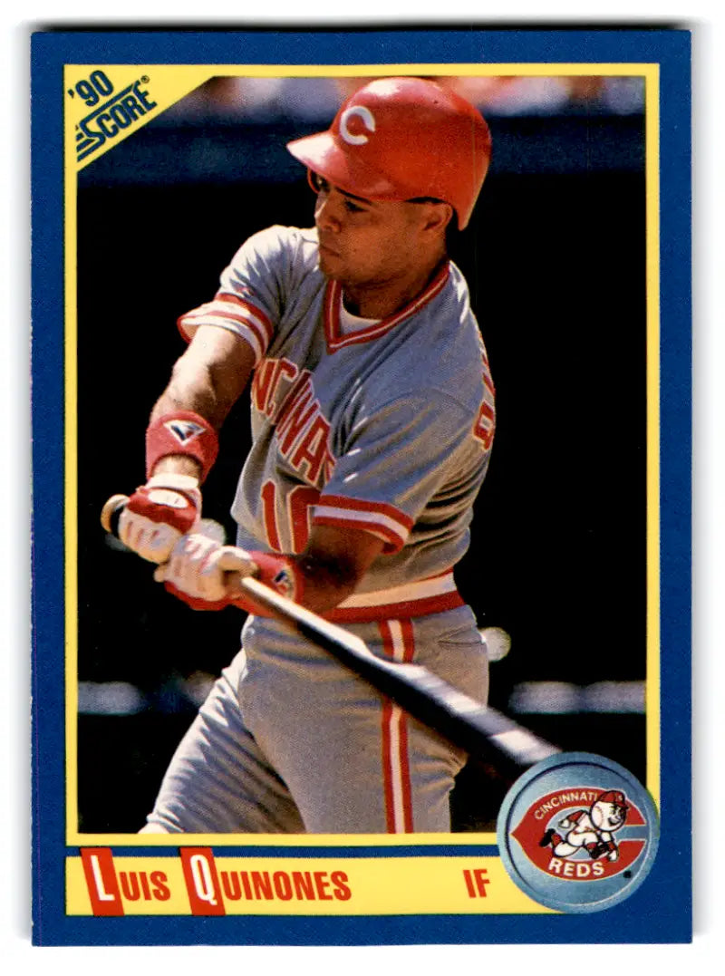 1990 Score #499 Luis Quinones NM-MT Reds ID:70043 - Baseball Card Single