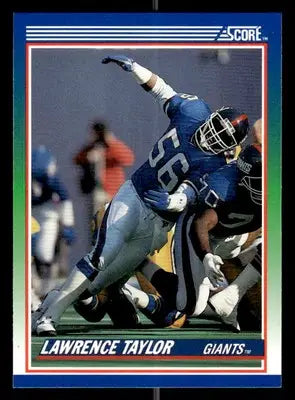 1990 Score #50 Lawrence Taylor - Football Card Single