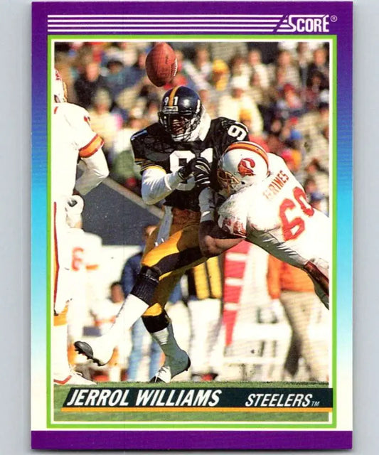 1990 Score #501 Jerrol Williams NM-MT Pittsburgh Steelers Football Card