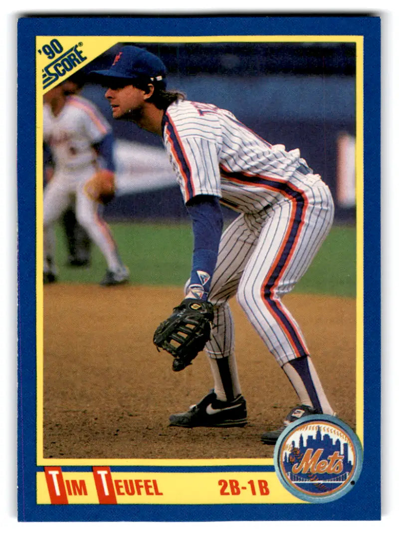 1990 Score #501 Tim Teufel NM-MT Mets UER ID:70044 - Baseball Card Single