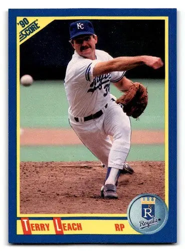 1990 Score #502 Terry Leach ID:46904 - Baseball Card Single