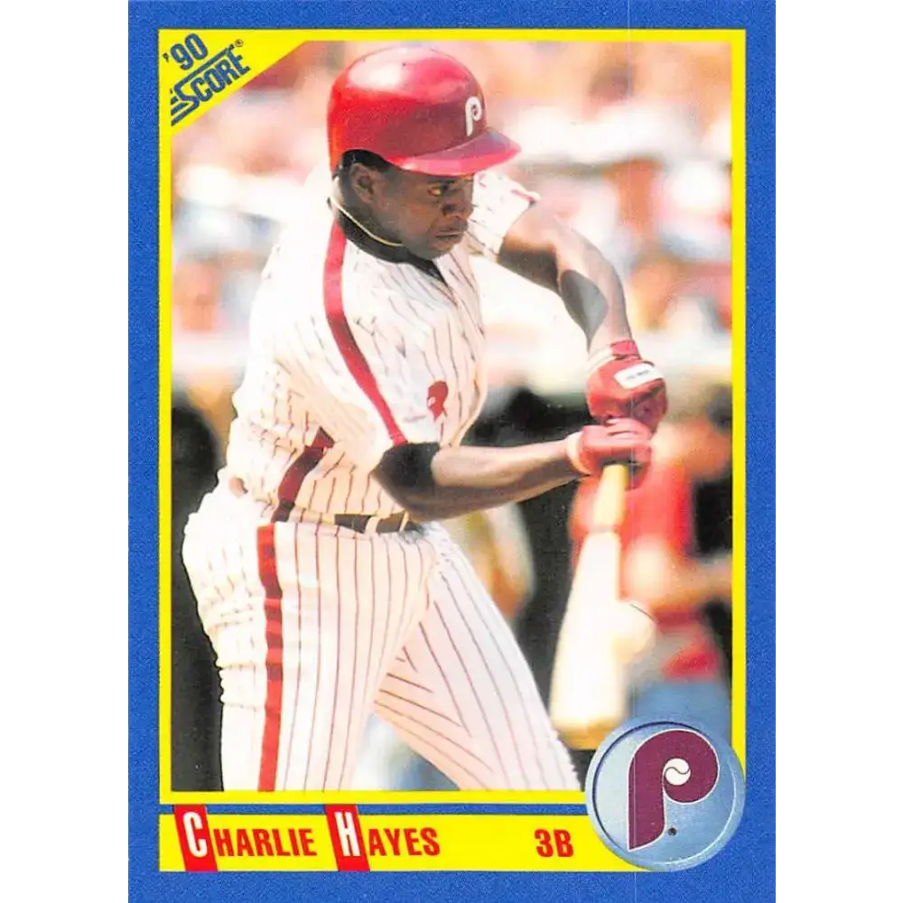 1990 Score #507 Charlie Hayes NM-MT Philadelphia Phillies Baseball Card - Baseball Card Single