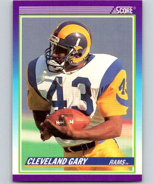 1990 Score #508 Cleveland Gary NM-MT Los Angeles Rams Football Card