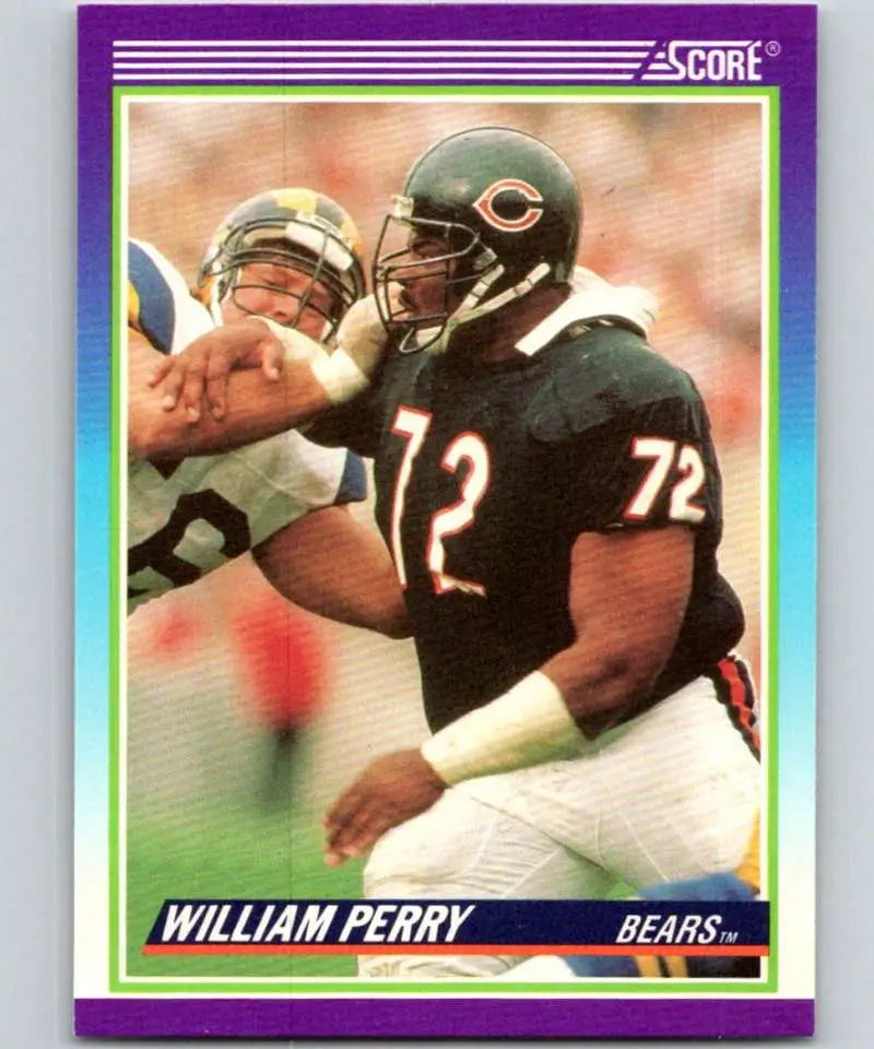 1990 Score #509 William Perry NM-MT Chicago Bears Football Card - Football Card Single