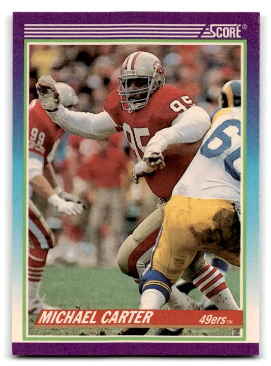 1990 Score #510 Michael Carter - Football Card Single