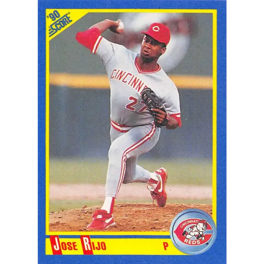 1990 Score #511 Jose Rijo NM-MT Cincinnati Reds Baseball Card - Baseball Card Single