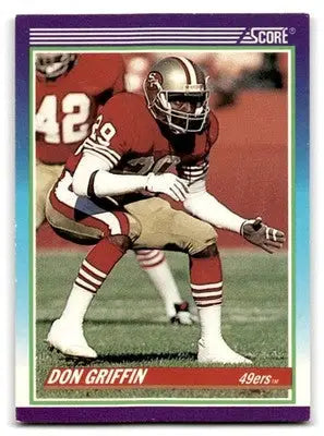 1990 Score #515 Don Griffin - Football Card Single