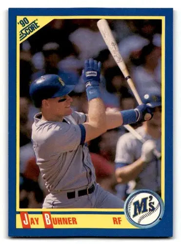1990 Score #521 Jay Buhner ID:46893 - Baseball Card Single