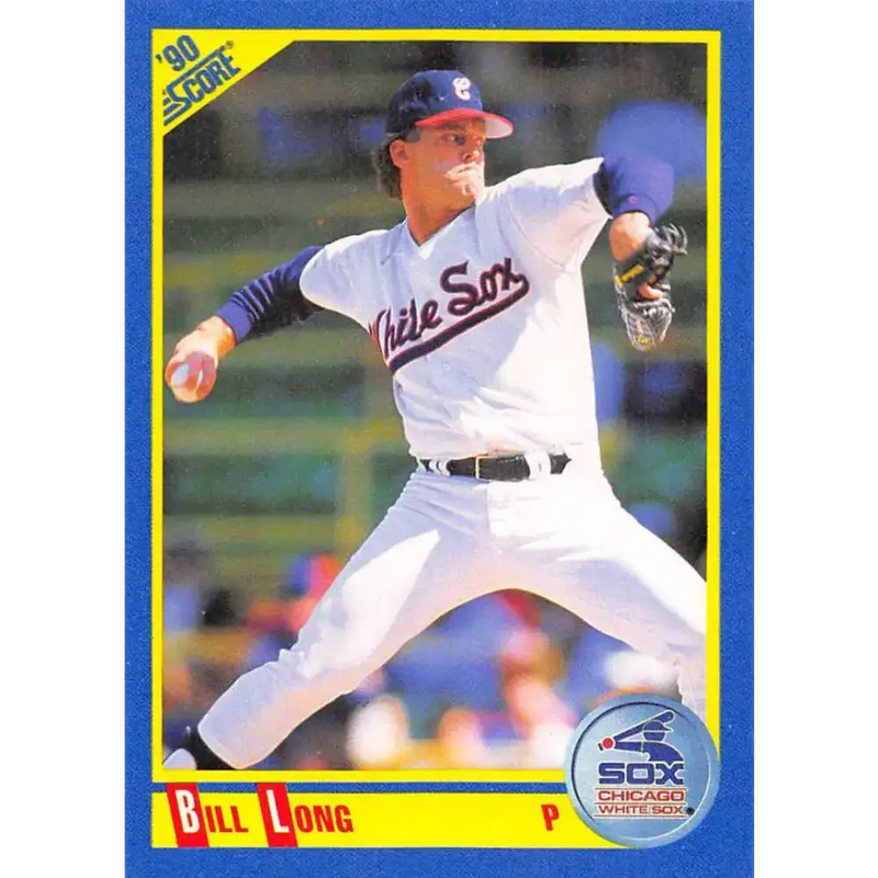 1990 Score #526 Bill Long NM-MT Chicago White Sox Baseball Card - Baseball Card Single