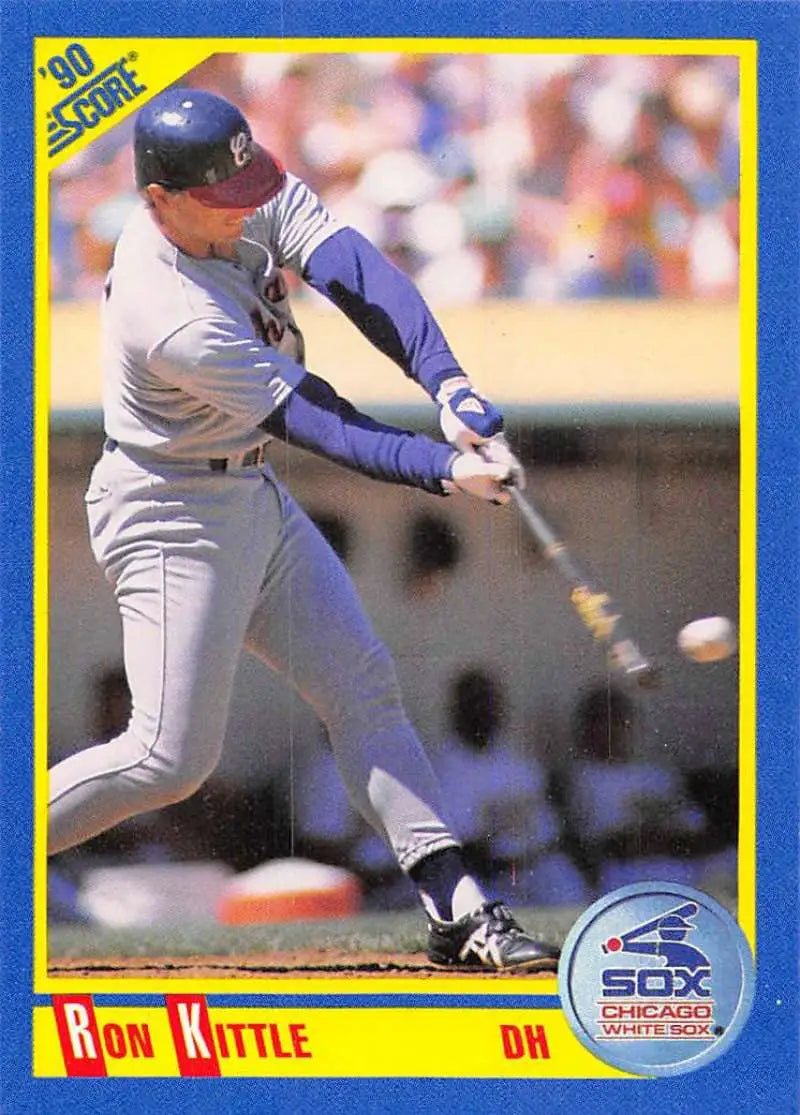 1990 Score #529 Ron Kittle EX Excellent Chicago White Sox Baseball Card - Baseball Card Single