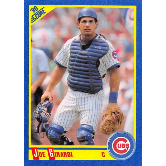 1990 Score #535 Joe Girardi NM-MT Chicago Cubs Baseball Card - Baseball Card Single