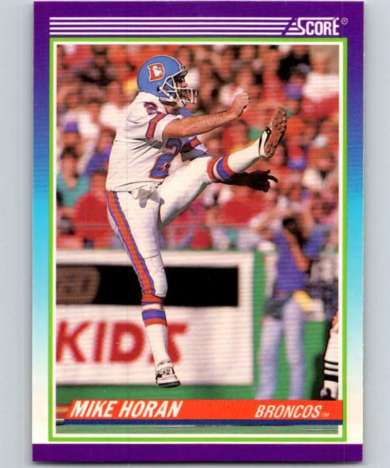 1990 Score #546 Mike Horan NM-MT Denver Broncos Football Card - Football Card Single