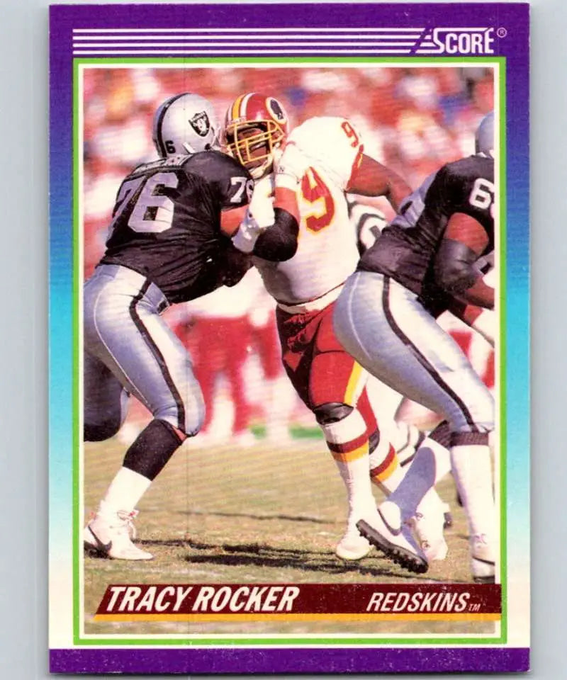 1990 Score #550 Tracy Rocker NM-MT Washington Redskins Football Card - Football Card Single