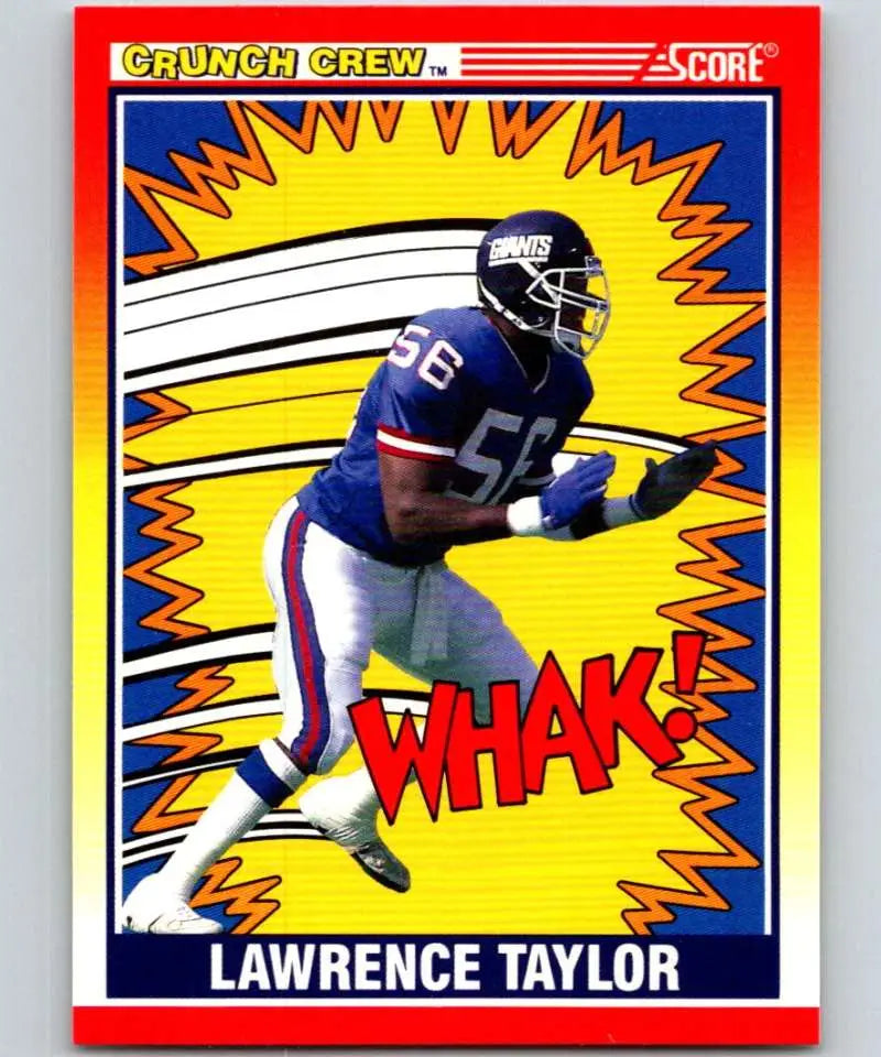 1990 Score #552 Lawrence Taylor NM-MT New York Giants Football Card - Football Card Single