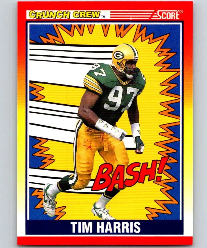 1990 Score #555 Tim Harris NM-MT Green Bay Packers Football Card - Football Card Single
