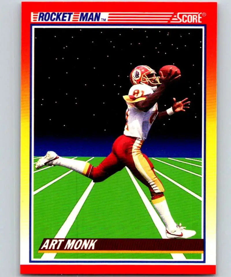 1990 Score #557 Art Monk NM-MT Washington Redskins Football Card - Football Card Single