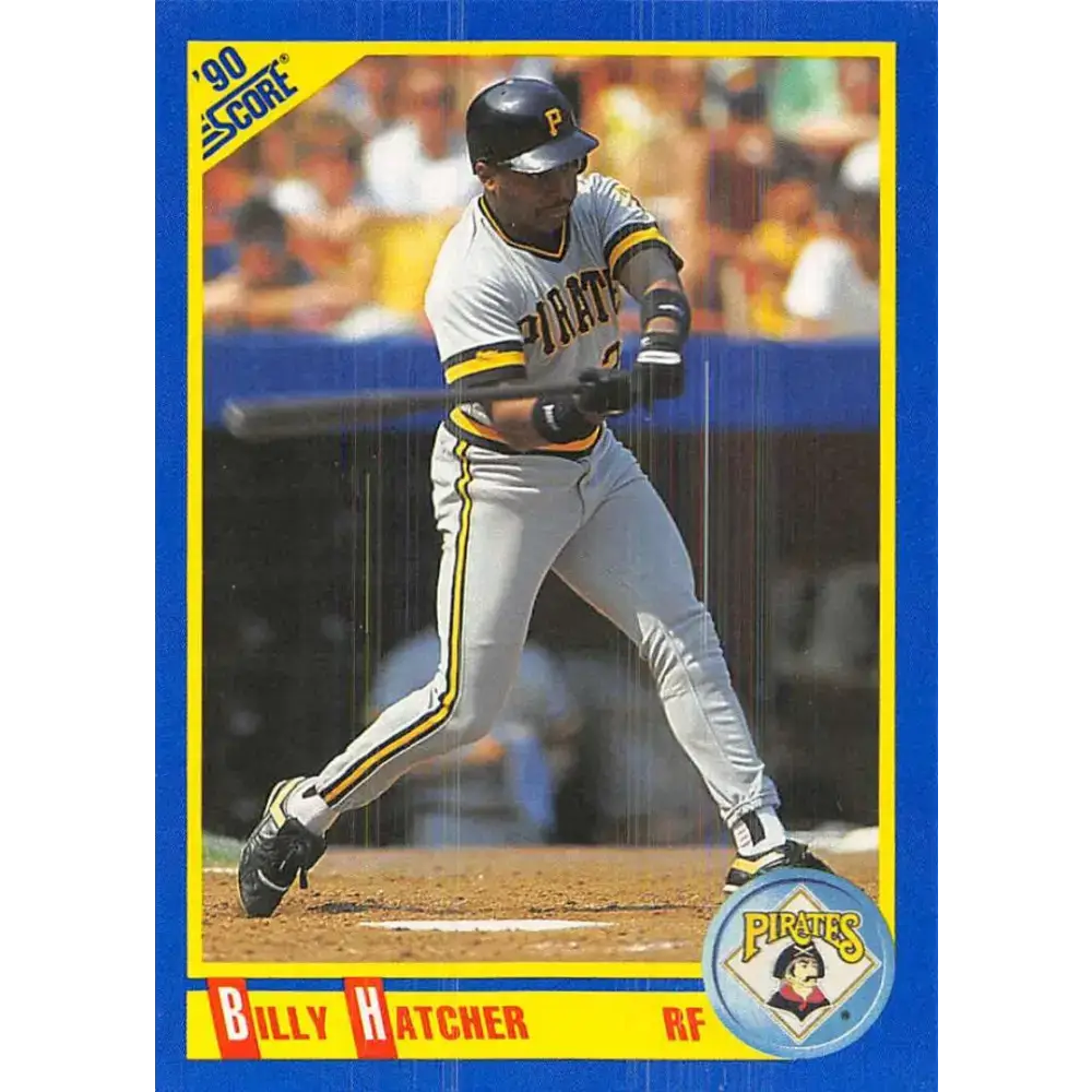 1990 Score #562 Billy Hatcher NM-MT Pittsburgh Pirates Baseball Card - Baseball Card Single