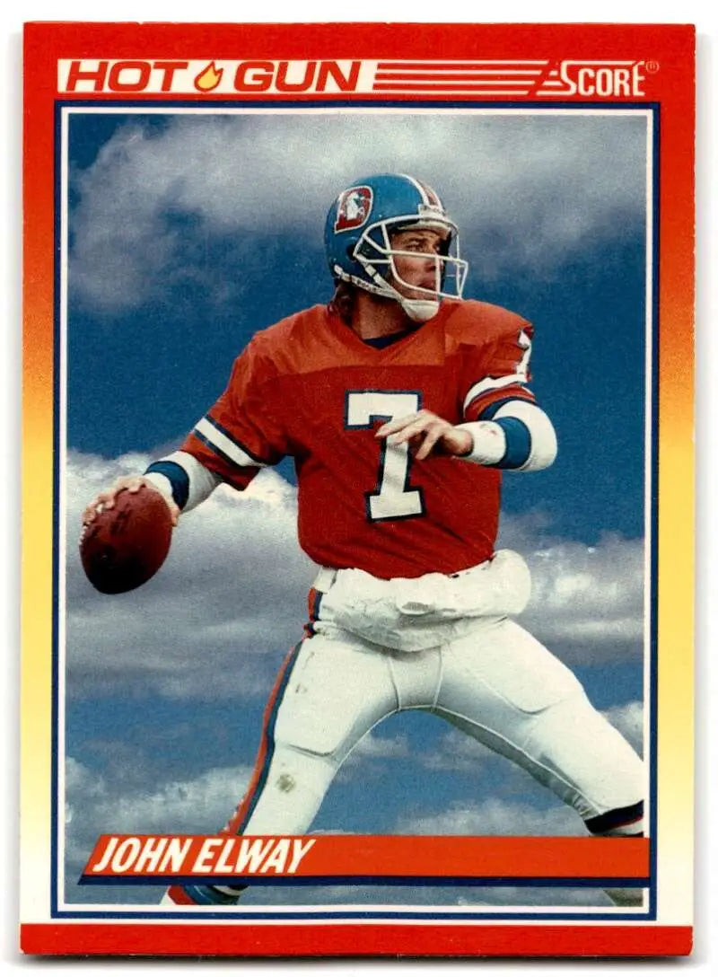 1990 Score #564 John Elway NM-MT Denver Broncos Football Card - Football Card Single