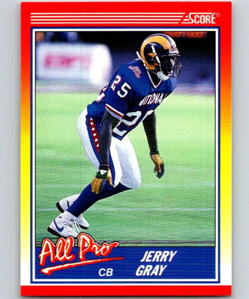 1990 Score #567 Jerry Gray NM-MT Los Angeles Rams Football Card - Football Card Single