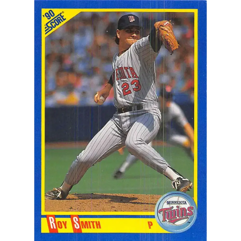 1990 Score #568 Roy Smith NM-MT Minnesota Twins Baseball Card - Baseball Card Single